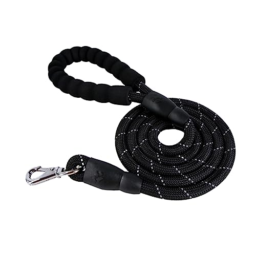 VANZACK Haustierleine Bleileine Reflektierende Leine Hund Ausbildung Kabel Ziehen Leuchtend Führen Trainingsleine Transportkabel Black VANZACK Haustierleine Bleileine Reflektierende Leine Hund Ausbildung Kabel Ziehen Leuchtend Führen Trainingsleine Transportkabel Black von VANZACK