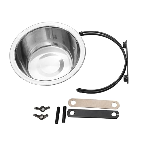 VANZACK Hundenapf für Zwinger 11 cm Wassernapfhalter Aus Edelstahl Sicher und Praktisch Einfache Reinigung für Haustiere VANZACK Hundenapf für Zwinger 11 cm Wassernapfhalter Aus Edelstahl Sicher und Praktisch Einfache Reinigung für Haustiere von VANZACK