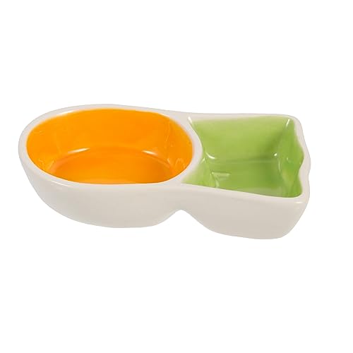 VANZACK Haustiernapf pet Bowl keramikschüsseln Nager Futternapf Meerschweinchen Schüssel Hamster Schüssel Fütterung klein Gericht Futterspender Wassernapf für Hamster Hamsterschale Orange VANZACK Haustiernapf pet Bowl keramikschüsseln Nager Futternapf Meerschweinchen Schüssel Hamster Schüssel Fütterung klein Gericht Futterspender Wassernapf für Hamster Hamsterschale Orange von VANZACK