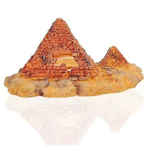 VANZACK Höhle für Reptilien schlangenhöhle Terrarium Dekoration Reptilien Terrarium Zubehör Terrarium-Ornament Versteck Reptilienterrarien kleine Reptilienhöhle Reptilien Unterschlupf Harz von VANZACK
