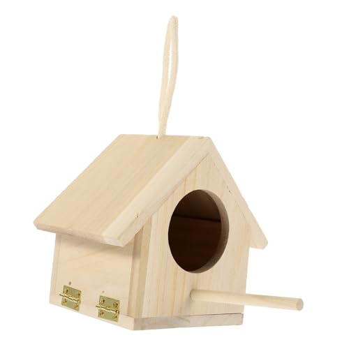VANZACK Holz Vogel Nest für Garten Tischdekoration Zufällige S für DIY Mikrolandschaften Fotografie Bar Dekoration Zufällige Farbe von VANZACK
