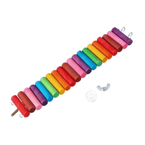 VANZACK Holzspielzeug Brücke für Kleine Nager für Hamster Mäuse und Andere Kleintiere Langlebig zu Reinigen Perfekter und Ruheplatz von VANZACK