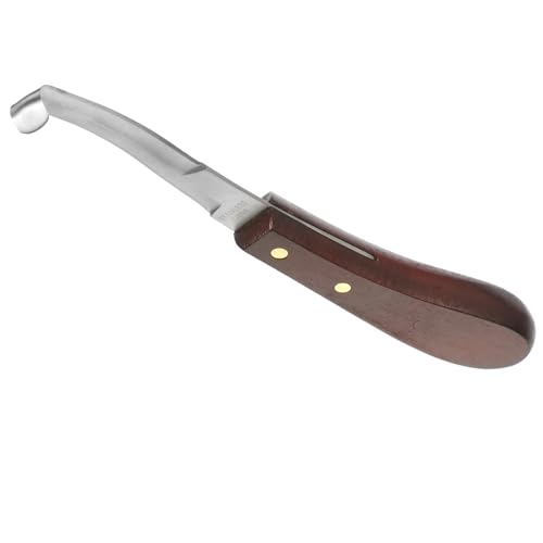 VANZACK Hufschneider aus Tragenresistentes Hufmesser mit Ergonomischem für Präzise Hufpflege für Pferde und Rinder Rostfrei und Langlebig von VANZACK