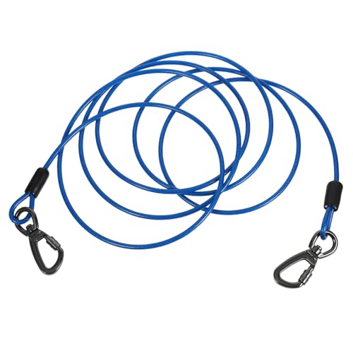 VANZACK Hundeleine Verstellbar für Komfortable Trainingsleine aus Stahlseil Klauenfreundlich für Jogging und mit Großen und Kleinen Hunden VANZACK Hundeleine Verstellbar für Komfortable Trainingsleine aus Stahlseil Klauenfreundlich für Jogging und mit Großen und Kleinen Hunden von VANZACK