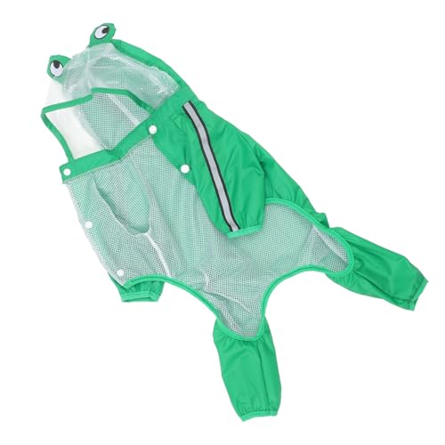 VANZACK Hunderegenmantel XL Wasserdichter Kapuzen Regenmantel für Kleine bis Mittelgroße und Praktische Regenjacke für Outdoor Aktivitäten Reflektierende Streifen für von VANZACK