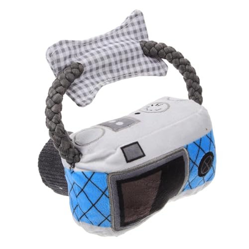 VANZACK Hunde Kauspielzeug Mit Quietschfunktion Weiches Und Sicheres Spielzeug Für Welpen Interaktive Beschäftigung Für Zahnpflege Und Teething-Probleme Blaues Plüschdesign VANZACK Hunde Kauspielzeug Mit Quietschfunktion Weiches Und Sicheres Spielzeug Für Welpen Interaktive Beschäftigung Für Zahnpflege Und Teething-Probleme Blaues Plüschdesign von VANZACK