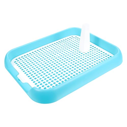 VANZACK Hundetoilette Toilettentraining für Katzen PIPI-Pads. PIPI-Pad Saugfähig pet Bowl Dog Toilet Haustier Hundeleine Hundepipi-Zug-Toilette Trainingstablett für Welpen Plastik Sky-Blue VANZACK Hundetoilette Toilettentraining für Katzen PIPI-Pads. PIPI-Pad Saugfähig pet Bowl Dog Toilet Haustier Hundeleine Hundepipi-Zug-Toilette Trainingstablett für Welpen Plastik Sky-Blue von VANZACK