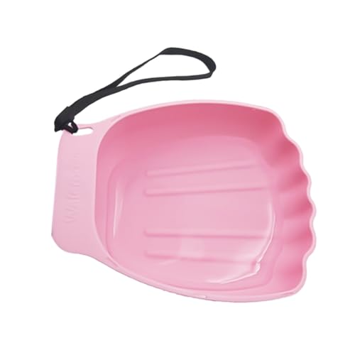 VANZACK Hundetrinknapf aus Wasserschale für Kleine Haustiere mit Aufhängeband Auslaufsicherer Wasserspender für Unterwegs Design von VANZACK