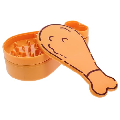 VANZACK Hundewasserflasche Wasserspender Für Hundeflaschen Welpenwasserflasche Tragbarer Wasserspender Für Hunde Hund Wasserflasche Haustier-wasserflasche Hundefutter Teller Abs Orange von VANZACK