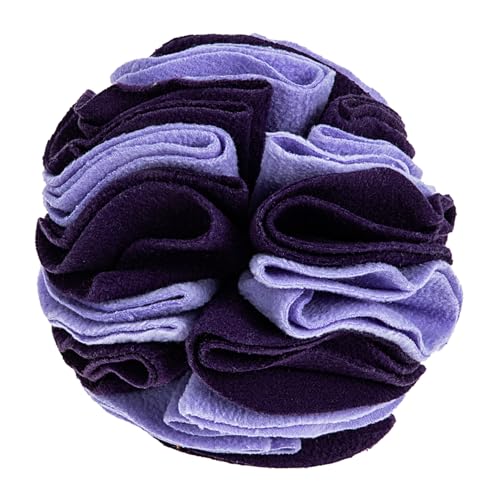 VANZACK Interaktives Schnüffelspielzeug Für Haustier Fütterung Ball Aus Polar Fleece Fördert Natürliche Futtersuche Und Lindert Langeweile Für Emotionale Unterstützung VANZACK Interaktives Schnüffelspielzeug Für Haustier Fütterung Ball Aus Polar Fleece Fördert Natürliche Futtersuche Und Lindert Langeweile Für Emotionale Unterstützung von VANZACK
