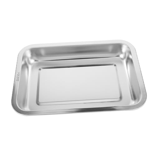 VANZACK Kasten Katzentoilette Katzenstreu Käfig Kätzchenstreu Katzenbedarf Kätzchen -Trainingstoilette großes katzenklo Metall katzenklo Kätzchen saubere Toilette Rostfreier Stahl Silver VANZACK Kasten Katzentoilette Katzenstreu Käfig Kätzchenstreu Katzenbedarf Kätzchen -Trainingstoilette großes katzenklo Metall katzenklo Kätzchen saubere Toilette Rostfreier Stahl Silver von VANZACK