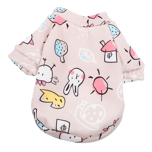 VANZACK Cartoon Haustier Kleidung Für Winter Warmes Hundekostüm Für Kleine Hunde Und Katzen Atmungsaktiv Und Bequem Für Outdoor-aktivitäten Graues Huhn von VANZACK