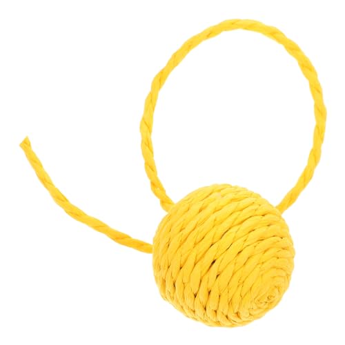 VANZACK Interaktive Katzen-spielzeuge Sisal-Seil-katzenbälle Mit Glocken Kratzsäulen-zubehör Für Katzen Spaßspielzeug Für Drinnen Für Kätzchen Und Katzenliebhaber VANZACK Interaktive Katzen-spielzeuge Sisal-Seil-katzenbälle Mit Glocken Kratzsäulen-zubehör Für Katzen Spaßspielzeug Für Drinnen Für Kätzchen Und Katzenliebhaber von VANZACK