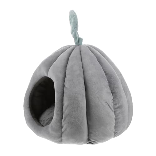 VANZACK Kürbisförmiges Katzenbett Für Winter Gemütliche Und Langlebige Katzenhöhle Abnehmbar Und Waschbar Für Drinnen Und Draußen Für Katzen Und Kleine Hunde VANZACK Kürbisförmiges Katzenbett Für Winter Gemütliche Und Langlebige Katzenhöhle Abnehmbar Und Waschbar Für Drinnen Und Draußen Für Katzen Und Kleine Hunde von VANZACK