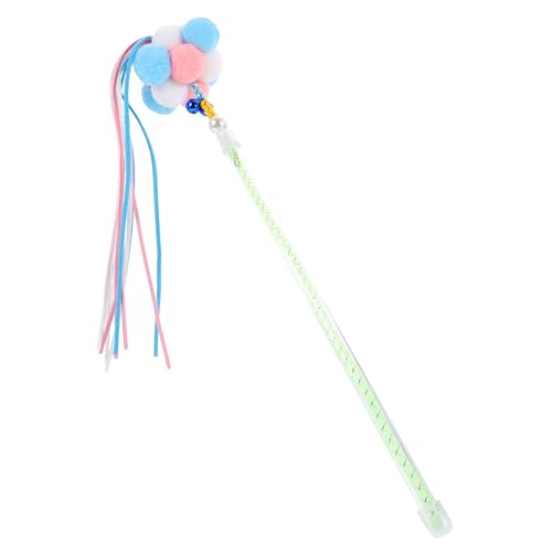 VANZACK Katzen-Teaser-Stick Glocke Katzenzauberstab Katzenspielzeug neckisch Kitten interaktives für Katzen Spielzeugstab für Katzen Katze Zauberstab abs VANZACK Katzen-Teaser-Stick Glocke Katzenzauberstab Katzenspielzeug neckisch Kitten interaktives für Katzen Spielzeugstab für Katzen Katze Zauberstab abs von VANZACK
