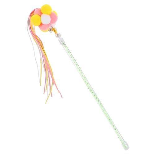 VANZACK Katzen-Teaser-Stick Katzenspielzeug Crinkle- Für Katzen Kätzchenspielzeug Für Hauskätzchen Plüsch Haustier-Teaser- Klein Glocken Sensorisch Katzenzeiger PVC VANZACK Katzen-Teaser-Stick Katzenspielzeug Crinkle- Für Katzen Kätzchenspielzeug Für Hauskätzchen Plüsch Haustier-Teaser- Klein Glocken Sensorisch Katzenzeiger PVC von VANZACK