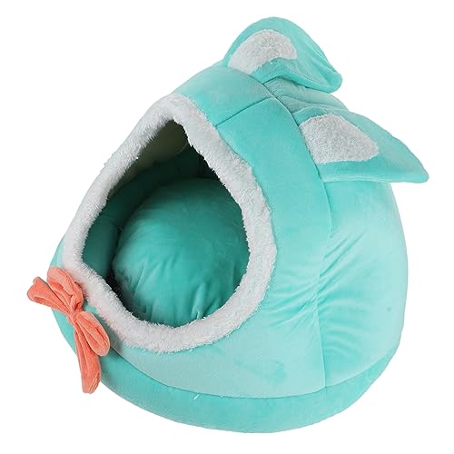 VANZACK Katzenhäuser Kaninchen Flauschiges Katzenbett Hausbetten Weiches Warmes Katzenhaus Kätzchen Warmes Hausbett Kleine Kuschelhöhle Für Den Innenbereich Kätzchen Schlafhöhle Süßes VANZACK Katzenhäuser Kaninchen Flauschiges Katzenbett Hausbetten Weiches Warmes Katzenhaus Kätzchen Warmes Hausbett Kleine Kuschelhöhle Für Den Innenbereich Kätzchen Schlafhöhle Süßes von VANZACK