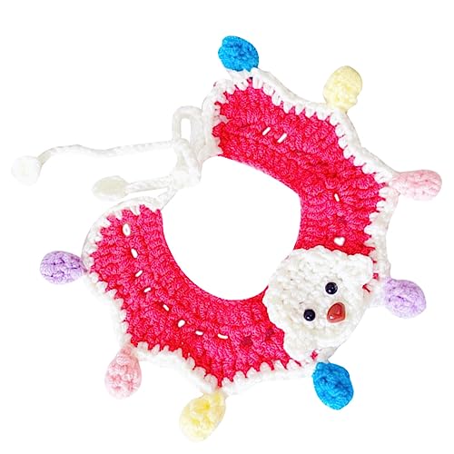 VANZACK Cartoon-garn-welpenhalsband Für Haustiere Verstellbares Haustier-halsdekor Aus Hochwertigem Polyestermaterial Schönes Katzenhalsband Als Kostüm-Accessoire Für Geburtstagsfeiern VANZACK Cartoon-garn-welpenhalsband Für Haustiere Verstellbares Haustier-halsdekor Aus Hochwertigem Polyestermaterial Schönes Katzenhalsband Als Kostüm-Accessoire Für Geburtstagsfeiern von VANZACK