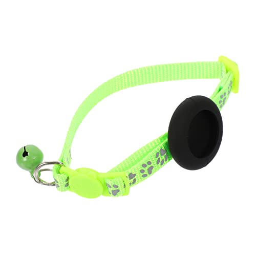 VANZACK Reflektierendes Tracer Katzenhalsband Mit Sicherheitsverschluss Und Glöckchen Einstellbares Katzenhalsband Leuchtendem Für Outdoor-aktivitäten Und Beim Spielen von VANZACK