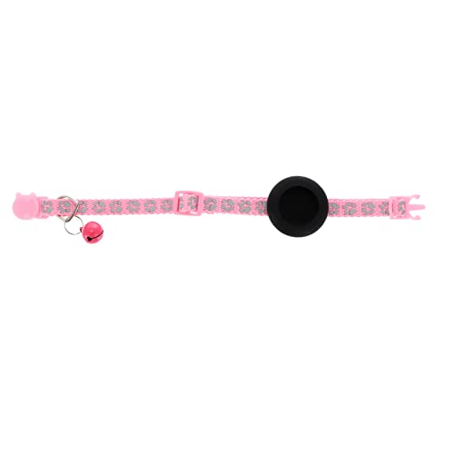 VANZACK Katzenhalsband Kätzchen Haustierkäfig Katzenplüschhalsband para Cat Schnellverschluss Katzenzubehör Sensitive Serene Calming Cats Collars Repellent Bell von VANZACK