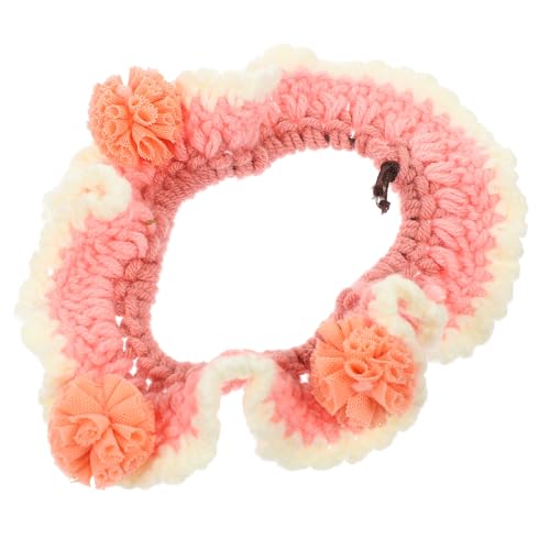VANZACK Katzenhalsband mit Blumen Design Verstellbarer und Komfortabler Kragen für Haustiere für und Partys Leicht und Attraktiv Hautfreundlich von VANZACK