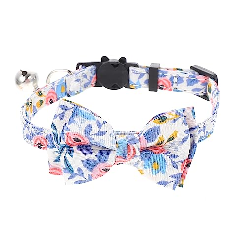 VANZACK Katzenhalsband mit Schleife Verstellbares Design Dekoratives Haustieraccessoire für Kätzchen für Fotoshootings und Besondere Anlässe von VANZACK