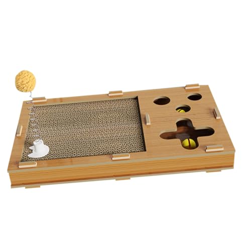 VANZACK Katzenkratzbrett Katzenband Kratzbrett Kätzchenkratzbrett Spielzeug Bodenkratzbrett Haustierkratzbrett für Zuhause VANZACK Katzenkratzbrett Katzenband Kratzbrett Kätzchenkratzbrett Spielzeug Bodenkratzbrett Haustierkratzbrett für Zuhause von VANZACK