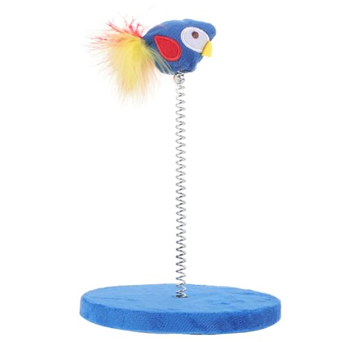 VANZACK Cat Scratch Pad Für Katzen Tragbares Verschleißfestes Kratzbrett Interaktives Spielzeug Für Hauskatzen Stressbewältigung Und Krallenpflege Blaues Design Mit Vogelmotiv VANZACK Cat Scratch Pad Für Katzen Tragbares Verschleißfestes Kratzbrett Interaktives Spielzeug Für Hauskatzen Stressbewältigung Und Krallenpflege Blaues Design Mit Vogelmotiv von VANZACK
