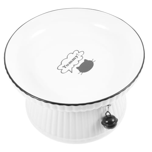 VANZACK Hochwertiger Keramik Katzennapf Erhöhter Futternapf Für Katzen Leicht Zu Reinigen Verhindert Verschütten Sauberer Napf Für Futter Und Wasser VANZACK Hochwertiger Keramik Katzennapf Erhöhter Futternapf Für Katzen Leicht Zu Reinigen Verhindert Verschütten Sauberer Napf Für Futter Und Wasser von VANZACK