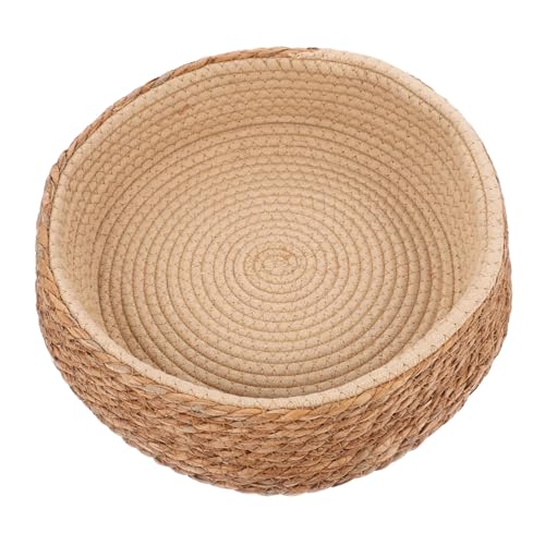 VANZACK Katzennest Aus Rattan Korb Für Katzenbetten Geflochtenes Hundebett Katzennestbett Kratzmatte Für Katzen Gewebtes Katzenbett Schaukelbett Für Katzen Katzenkorbbett Grasweide Coffee VANZACK Katzennest Aus Rattan Korb Für Katzenbetten Geflochtenes Hundebett Katzennestbett Kratzmatte Für Katzen Gewebtes Katzenbett Schaukelbett Für Katzen Katzenkorbbett Grasweide Coffee von VANZACK
