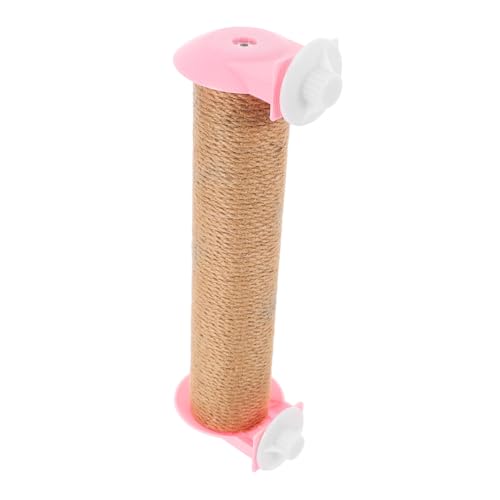 VANZACK Katzenpfostenkratzer katzenkratzbaum katzenmöbel Katzenkäfig Zubehör Multifunktionale Kratzsäule für Katzenkäfige Katzenbaum Austausch des Kratzbaums kratzbaum ersatz Jute Rosa VANZACK Katzenpfostenkratzer katzenkratzbaum katzenmöbel Katzenkäfig Zubehör Multifunktionale Kratzsäule für Katzenkäfige Katzenbaum Austausch des Kratzbaums kratzbaum ersatz Jute Rosa von VANZACK
