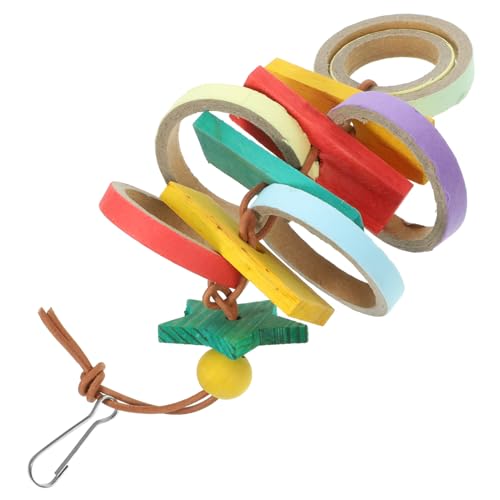 VANZACK Kauspielzeug Aus Holz für Vögel Nymphensittiche Papageien Spielzeug für Vogelkäfige Beißspielzeug Papageien Zahnungsspielzeug Haustier-vogelspielzeug VANZACK Kauspielzeug Aus Holz für Vögel Nymphensittiche Papageien Spielzeug für Vogelkäfige Beißspielzeug Papageien Zahnungsspielzeug Haustier-vogelspielzeug von VANZACK