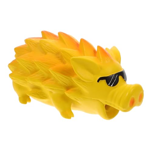 VANZACK Kauziges Quietschspielzeug für Latex Molar Schweineform für Kleine und Große Kauen Zahnpflege und Farbenfroh VANZACK Kauziges Quietschspielzeug für Latex Molar Schweineform für Kleine und Große Kauen Zahnpflege und Farbenfroh von VANZACK