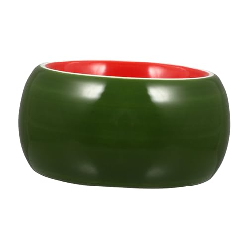 VANZACK Keramikschale tierfutterbehälter pet Feeder Hamster Futterplatz Hamster Futter Schale Hamster Futternapf Futterspender Haustier Futternapf für Hamster nachfüllbarer Futterautomat von VANZACK