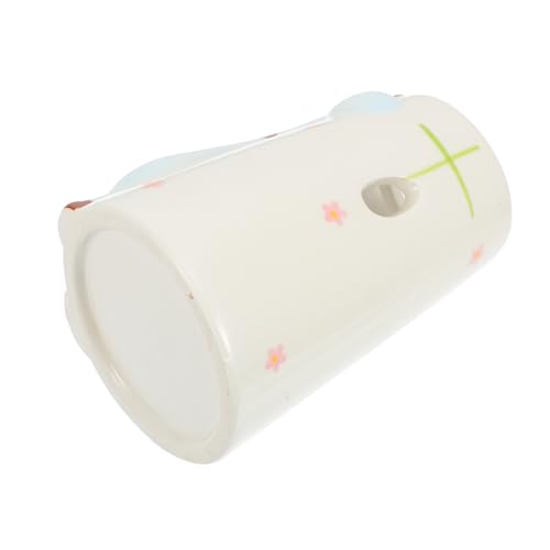 VANZACK Keramischer Hamster Trinkflasche Halter Vertikaler Wasserkocher Für Hamster Und Kleine Stabiler Trinkspender Für Optimale Wasserversorgung von VANZACK