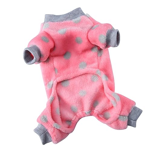 VANZACK Kleidung Für Haustiere Hundekleidung Flanell Pyjamas Große Welpenhunde Mäntel Winter Fleece Pyjamas Bequeme Hundepullover Kleine Hunde Pyjamas Dekorative Haustierkleidung Rosa VANZACK Kleidung Für Haustiere Hundekleidung Flanell Pyjamas Große Welpenhunde Mäntel Winter Fleece Pyjamas Bequeme Hundepullover Kleine Hunde Pyjamas Dekorative Haustierkleidung Rosa von VANZACK