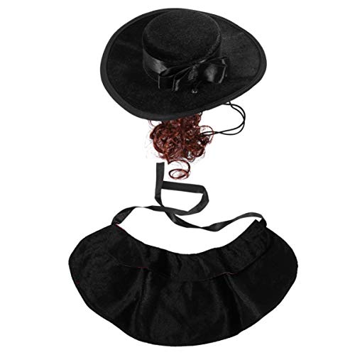 VANZACK Kleidung für Haustiere Hut für Hund Kostüm Mantel Hund Halloween lustig Dog Halloween Costume Dog Costume Halloween Dog Coat Halloween-Haustierkleidung Haustier-Cosplay-Anzug Black VANZACK Kleidung für Haustiere Hut für Hund Kostüm Mantel Hund Halloween lustig Dog Halloween Costume Dog Costume Halloween Dog Coat Halloween-Haustierkleidung Haustier-Cosplay-Anzug Black von VANZACK