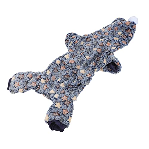 VANZACK Kleidung für welpen Outfits klein Haustiere Hundekostüme Weihnachtskleidung Hundekleidung groß hundemantel Dog Raincoat Haustierhundkleidung Winterkleidung für Hunde Flanell Navy von VANZACK