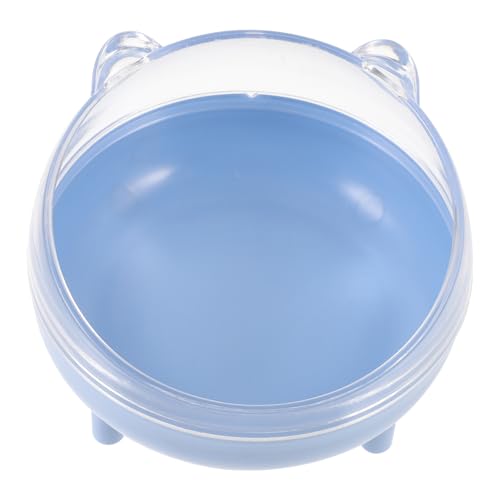 VANZACK Kleintier Sandbadhaus für Hamster Transparentes Badezimmer mit Halbgeschlossenem Deckel Abnehmbares Design Perfektes Sandbad zur Stressreduktion und Fellpflege VANZACK Kleintier Sandbadhaus für Hamster Transparentes Badezimmer mit Halbgeschlossenem Deckel Abnehmbares Design Perfektes Sandbad zur Stressreduktion und Fellpflege von VANZACK