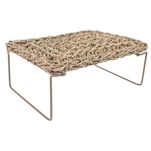 VANZACK Krabbeltierbett aus Webstoff Eidechsenbett Reptilienbett Eidechsenliege Drachen Schlange groß haustierbett pet Bed petbett Reptilien-Liegebett Eidechsen-Liegebettspielzeug Stroh von VANZACK