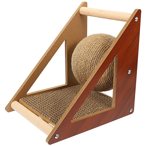 VANZACK Kratzball Für Katzen Stabiler Kratzspielzeug-kit Für Kätzchen Lustiges Kratzbrett Aus Umweltfreundlichem Material Aktivität Linderung Von Langeweile Jedem Zuhause VANZACK Kratzball Für Katzen Stabiler Kratzspielzeug-kit Für Kätzchen Lustiges Kratzbrett Aus Umweltfreundlichem Material Aktivität Linderung Von Langeweile Jedem Zuhause von VANZACK