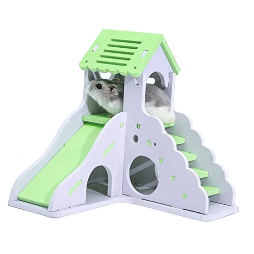 VANZACK Kreatives Hamsterhaus Aus Hellgrün Und Schlafnest Für Zwerghamster Langlebiges Versteck Und Spielplatz Für Haustiere Für Sicheren Rückzugsort VANZACK Kreatives Hamsterhaus Aus Hellgrün Und Schlafnest Für Zwerghamster Langlebiges Versteck Und Spielplatz Für Haustiere Für Sicheren Rückzugsort von VANZACK