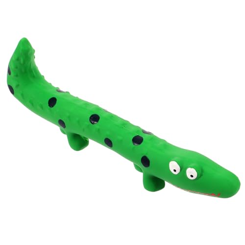 VANZACK Latexspielzeug Für Haustiere Spielzeugkorb Für Hunde Hundespielzeug Aggressive Kauer Knisterndes Hundespielzeug Hundespielzeugknochen Hundewasserspielzeug Quietschen Emulsion Green von VANZACK