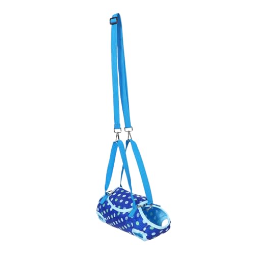 VANZACK Leichte Atmungsaktive Pet Travel Bag für Kleine Hunde und Katzen bis Verstellbarer Crossbody Schultergurt Sichere Tragetasche für Spaziergänge und Outdoor Reisen von VANZACK