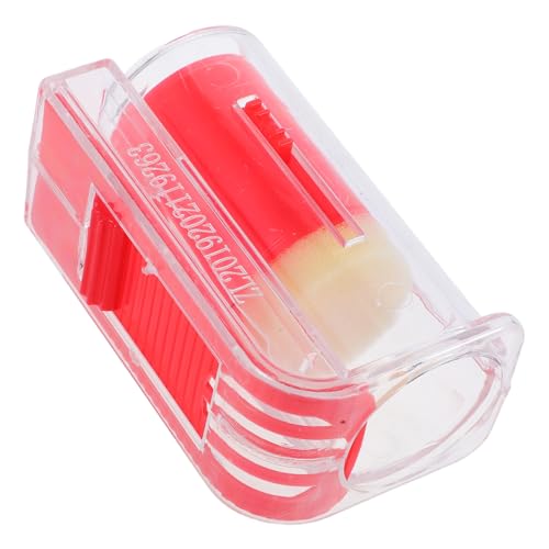 VANZACK Mark Bottle Trash Can Cotton Table Protectors Container Muelleimer Fuzzy Bag Charm Cute Untersetzer Für Getränke Bee Queen Marking Marker Bottles Gray Coasters Red Plastic von VANZACK