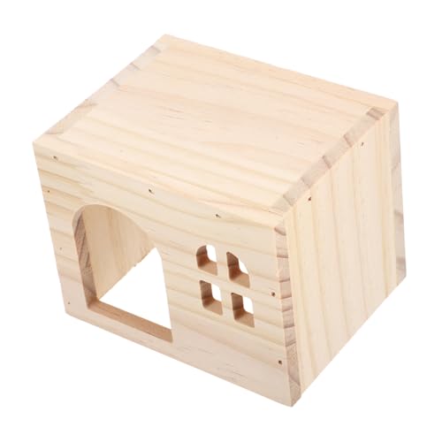 VANZACK Mehrkammer-hamsterversteck Aus Holz für Zwerghamster Rennmäuse VANZACK Mehrkammer-hamsterversteck Aus Holz für Zwerghamster Rennmäuse von VANZACK