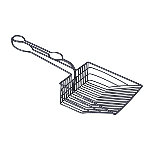VANZACK Metall Katzenstreu Schaufel Scooper Mit Griff Haustiere Reinigung Schaufel Pflege Schwarz VANZACK Metall Katzenstreu Schaufel Scooper Mit Griff Haustiere Reinigung Schaufel Pflege Schwarz von VANZACK