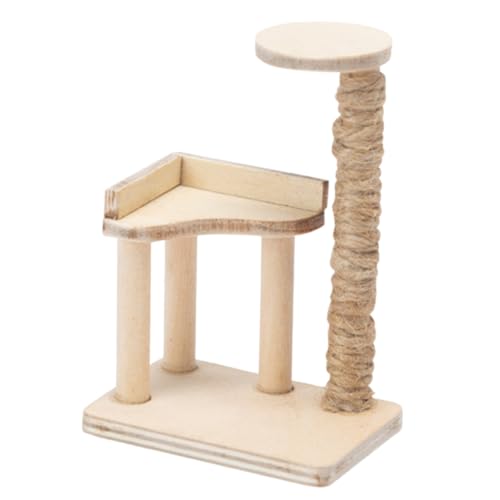 VANZACK Miniatur-klettergerüst Für Katzen Turm Drinnen Klein Katzenbaum Simulation Mini-kratzbaum Möbel Kratzbaum Kratzbaummodell Miniatur-kratzbaum Aus Holz Mini-katzenpost Birke VANZACK Miniatur-klettergerüst Für Katzen Turm Drinnen Klein Katzenbaum Simulation Mini-kratzbaum Möbel Kratzbaum Kratzbaummodell Miniatur-kratzbaum Aus Holz Mini-katzenpost Birke von VANZACK