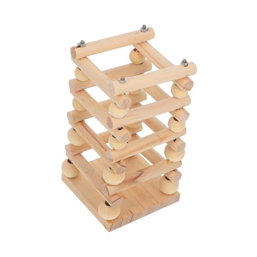 VANZACK Multifunktionale Heuraufe aus Holz für Meerschweinchen und Andere Kleintiere Langlebiger Futterspender für Heu und Gräser für Kleine Haustiere Holzfarbe VANZACK Multifunktionale Heuraufe aus Holz für Meerschweinchen und Andere Kleintiere Langlebiger Futterspender für Heu und Gräser für Kleine Haustiere Holzfarbe von VANZACK