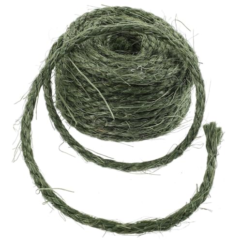 VANZACK Natürliches Sisal Seil Zuschneidbares Katzenkratzbaum Ersatzseil Robustes Hanfseil für DIY Katzenkratzpfosten und Kratzbretter Flexibel für Katzenmöbel und Kratzpappe VANZACK Natürliches Sisal Seil Zuschneidbares Katzenkratzbaum Ersatzseil Robustes Hanfseil für DIY Katzenkratzpfosten und Kratzbretter Flexibel für Katzenmöbel und Kratzpappe von VANZACK